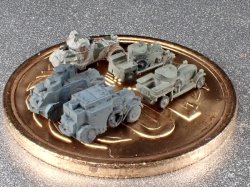 画像4: Fire Starter[FS-WW1_2]1/700　WW1 SET2　装甲車セット