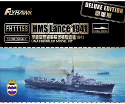 画像1: フライホーク[FLYFH1115S]1/700 英海軍駆逐艦ランスデラックス