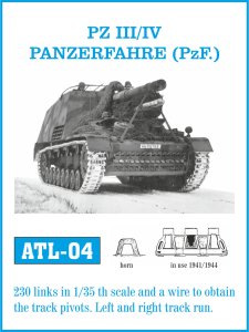 画像1: Friul Model[ATL-004]1/35 III号戦車 (H-K用)/IV号戦車(E-J用)/パンツァーフェリー(DML)用 (1)