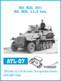 Friul Model[ATL-007]1/35 Sd.Kfz. 251(幅修正用リング付)