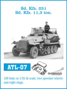 画像1: Friul Model[ATL-007]1/35 Sd.Kfz. 251(幅修正用リング付) (1)