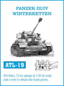 画像1: Friul Model[ATL-019]1/35 III /IV号戦車ヴィンターケッテン (滑り止め付)* (1)