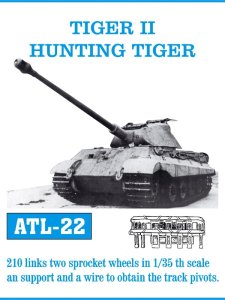画像1: Friul Model[ATL-022]1/35 ティーガー II/ ヤークトティーガー* (1)