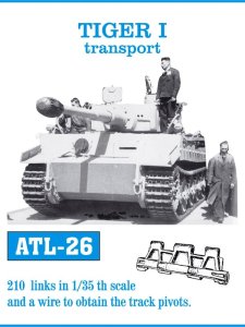 画像1: Friul Model[ATL-026]1/35 ティーガー I 輸送用* (1)