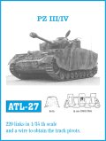 Friul Model[ATL-027]1/35 III号/IV号戦車 1943/1945*