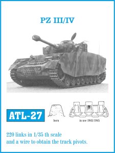 画像1: Friul Model[ATL-027]1/35 III号/IV号戦車 1943/1945* (1)
