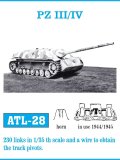 Friul Model[ATL-028]1/35 III号/IV号戦車 1944/1945*