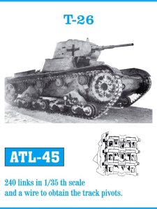 画像1: Friul Model[ATL-045]1/35 7-TP / T-26* (1)