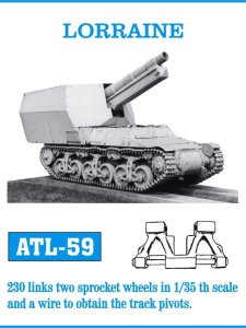 画像1: Friul Model[ATL-059]1/35 ロレーヌシュレッパー* (1)