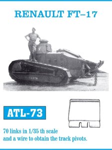 画像1: Friul Model[ATL-073]1/35 ルノーFT17 (1)