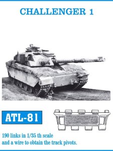 画像1: Friul Model[ATL-081]1/35 チャレンジャー 1 (1)