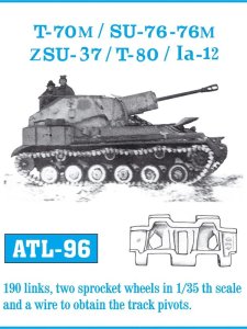 画像1: Friul Model[ATL-096]1/35 SU-76/T-30/T-40/T-60/T-70 K-61 (LUG)* (1)