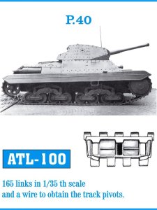 画像1: Friul Model[ATL-100]1/35 P40* (1)