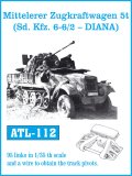 Friul Model[ATL-112]1/35 sd.kfz.6 5トンハーフトラック各種用*