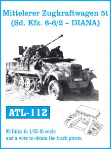 画像1: Friul Model[ATL-112]1/35 sd.kfz.6 5トンハーフトラック各種用 (1)