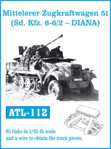 画像1: Friul Model[ATL-112]1/35 sd.kfz.6 5トンハーフトラック各種用* (1)