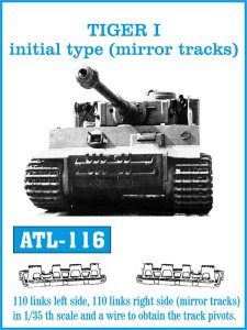 画像1: Friul Model[ATL-116]1/35 ティーガーI　極初期型（ミラートラック） (1)