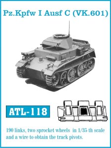 画像1: Friul Model[ATL-118]1/35 I号戦車C型(VK.601)用 (1)