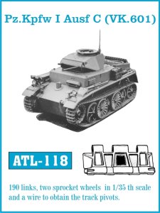 画像1: Friul Model[ATL-118]1/35 I号戦車C型(VK.601)用* (1)