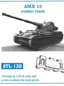 画像1: Friul Model[ATL-130]1/35 AMX-13 ラバートラック* (1)
