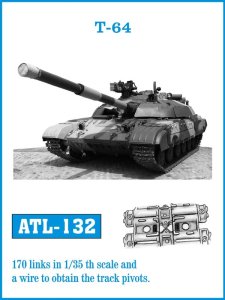 画像1: Friul Model[ATL-132]1/35 T-64* (1)