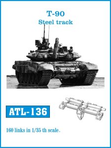 画像1: Friul Model[ATL-136]1/35 T-90 スティールトラック* (1)
