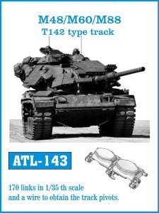 画像1: Friul Model[ATL-143]1/35 M48/M60/M88 T142型履帯* (1)