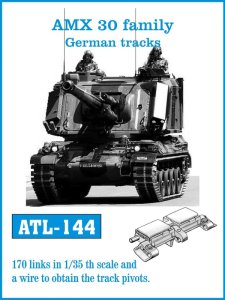 画像1: Friul Model[ATL-144]1/35 AMX30系列 ディール社234型履帯 (1)