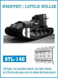 画像1: Friul Model[ATL-146]1/35  ホイペット/リトルウィリー用履帯* (1)