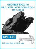 Friul Model[ATL-149]1/35  菱形戦車グローサーセット*