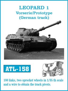 画像1: Friul Model[ATL-158]1/35  レオパルト1試作型(西ドイツ仕様)* (1)