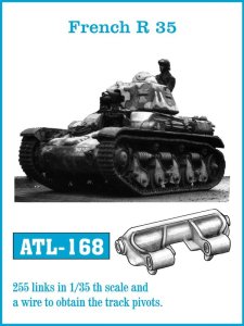 画像1: Friul Model[ATL-168]1/35 WWII仏 R35 軽戦車* (1)