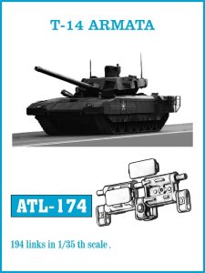 画像1: Friul Model[ATL-174]1/35 T-14 アルマータ 主力戦車 (1)