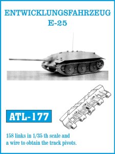 画像1: Friul Model[ATL-177]1/35 E-25 計画戦車 (1)
