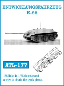 画像1: Friul Model[ATL-177]1/35 E-25 計画戦車* (1)