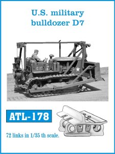 画像1: Friul Model[ATL-178]1/35 米 ブルドーザーD7* (1)