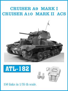 画像1: Friul Model[ATL-182]1/35 WWII英A9巡航戦車MkI/A10巡航戦車MkIIACS (1)