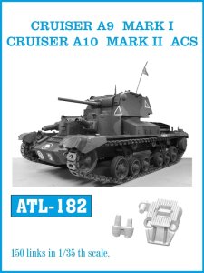画像1: Friul Model[ATL-182]1/35 WWII英A9巡航戦車MkI/A10巡航戦車MkIIACS* (1)