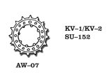 Friul Model[AW-07]1/35 WWII 露/ソ KV-1/KV-2重戦車/SU-152自走砲用起動輪