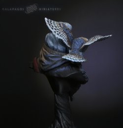 画像3: ガラパゴスミニチュア[GP-B001]1/10胸像 メッセンジャー ガラパゴスへの導き手