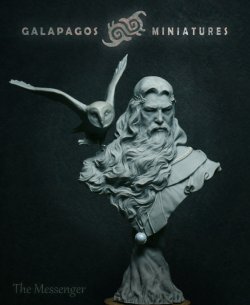 画像9: ガラパゴスミニチュア[GP-B001]1/10胸像 メッセンジャー ガラパゴスへの導き手