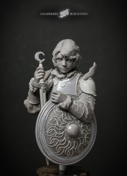 画像6: ガラパゴスミニチュア[GP-B003]1/10胸像 カイル 青き太陽を継ぐ者