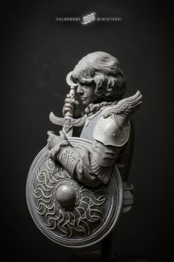 画像7: ガラパゴスミニチュア[GP-B003]1/10胸像 カイル 青き太陽を継ぐ者