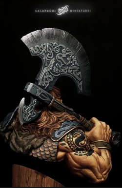 画像9: ガラパゴスミニチュア[GP-B004]1/10胸像 ヴォルカン・ロストブラッド 竜を切り裂く者