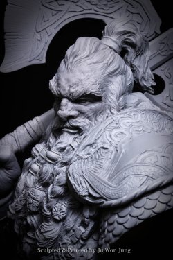 画像10: ガラパゴスミニチュア[GP-B004]1/10胸像 ヴォルカン・ロストブラッド 竜を切り裂く者