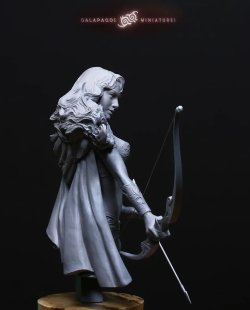 画像12: ガラパゴスミニチュア[GP-B006]1/10胸像 アマリン 国境の守護姫