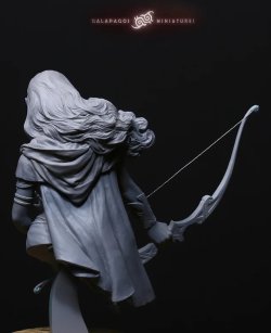 画像13: ガラパゴスミニチュア[GP-B006]1/10胸像 アマリン 国境の守護姫