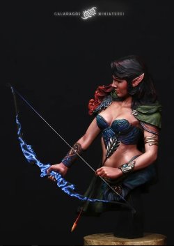 画像3: ガラパゴスミニチュア[GP-B006]1/10胸像 アマリン 国境の守護姫