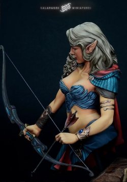 画像7: ガラパゴスミニチュア[GP-B006]1/10胸像 アマリン 国境の守護姫