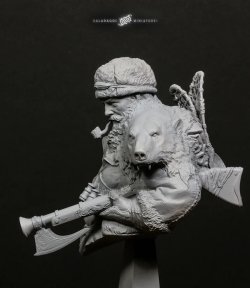 画像11: ガラパゴスミニチュア[GP-B008]1/10胸像 オイケウス 正義を貫く者